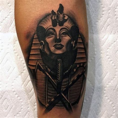 Ancient Egyptian Pharaoh Tattoo Design Pin Egyptian Pharaohs Tattoo