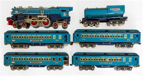 Sold Price Lionel Blue Comet No 400e Toy Train Set May 6 0121 12