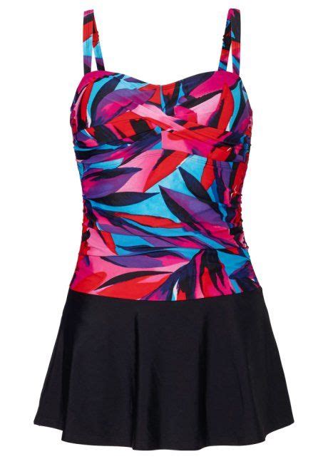Badeanzugkleid Bpc Selection Maite Kelly Leaf Skirt Plain Skirt