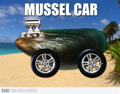 Mussel Car Car Car Humor Mussels