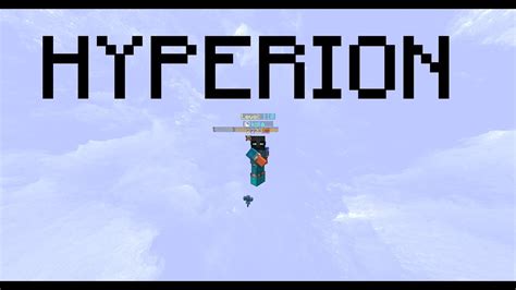 Using Hyperion For The First Timeee Hypixel Skyblock Youtube