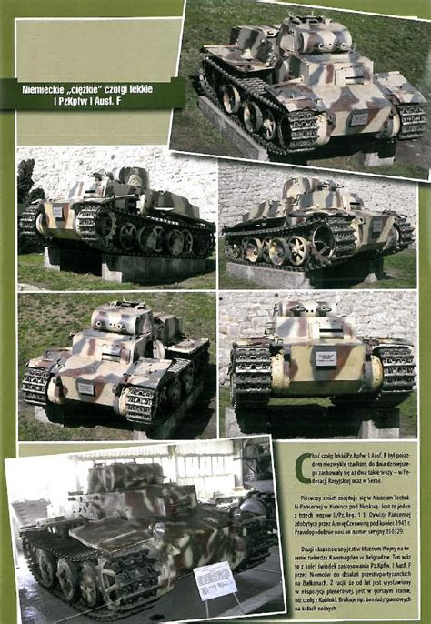 Axis Tanks And Combat Vehicles Of World War Ii Panzerkampfwagen I Ausf F