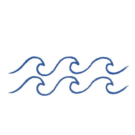 Ocean Waves Drawing Simple Free Download On Clipartmag