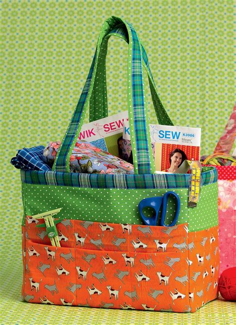 Kwik Sew Project Organizer Tote Bags Pattern National