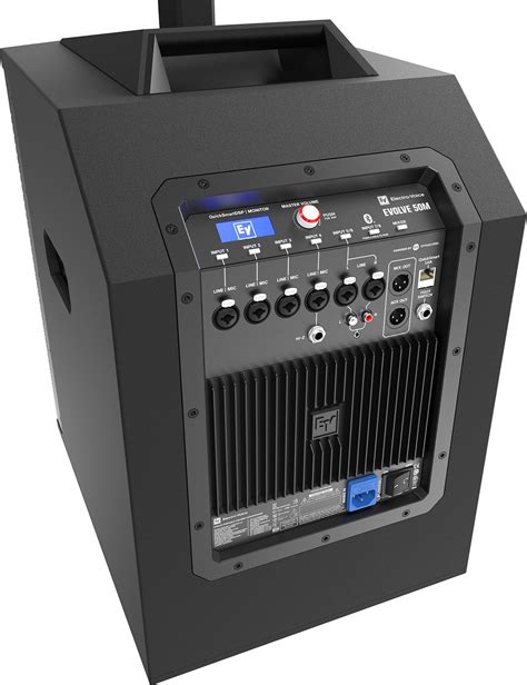 Electro Voice Ev Evolve M Black Active Pa System With Channel