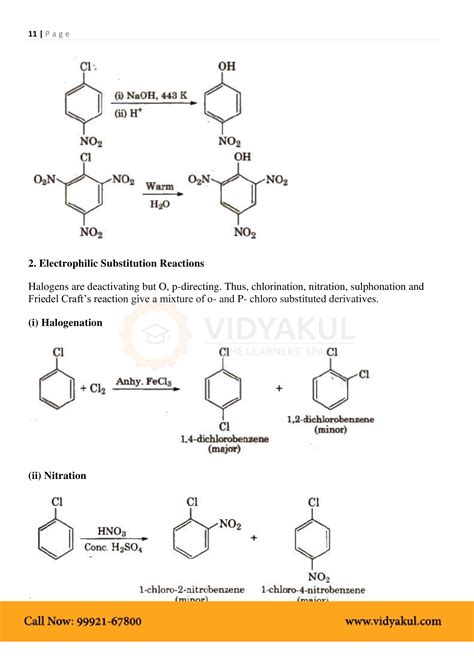 Class Th Chemistry Haloalkanes And Haloarenes Ncert Notes Cbse