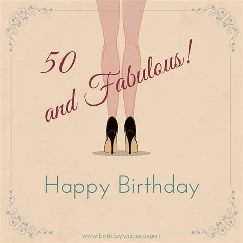 50th Birthday Card Funny Naked Woman 50th Birthday Card For