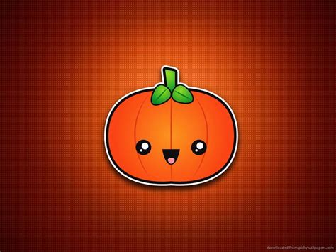 Cute Pumpkin Desktop Wallpaper