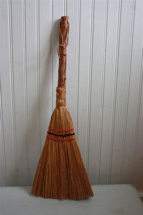 Handmade Whisk Broom With Twig Handle Broom Straw Whisk Etsy Broom