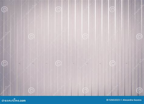 Gray Toned Corrugated Metal Texture Surface Stock Image Image Of