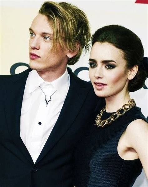 Jamie Campbell Jamie Campbell Bower Lily Collins