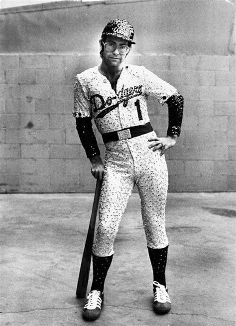 Eltonjohn Elton John Costume Elton John Baseball Outfit