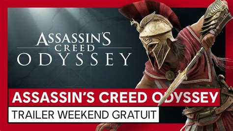 Assassin S Creed Odyssey Trailer Weekend Gratuit Youtube