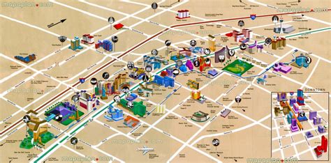 Las Vegas Tourist Map Printable Free Printable Maps