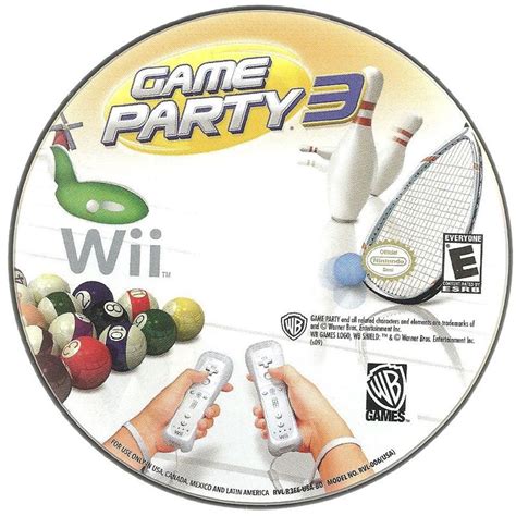 Game Party Wii Box Cover Art Mobygames