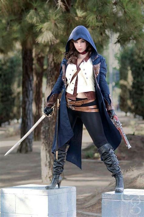 Lady Arno Dorian Assassin S Creed By Monika Lee Assassins Creed Cosplay Female Assassin Epic