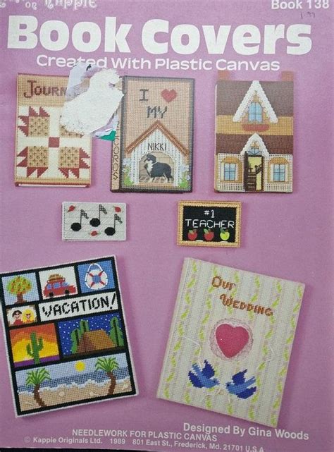 Book Covers Plastic Canvas Book By Kappie Plastic Canvas Books