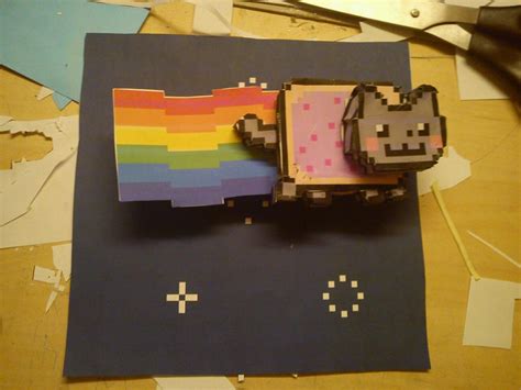 Papercraft Nyan Cat By Dreamfighterkasumi On Deviantart