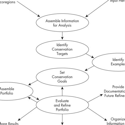 Flow Chart For Representing Ecological Communities In Ecoregional Plans