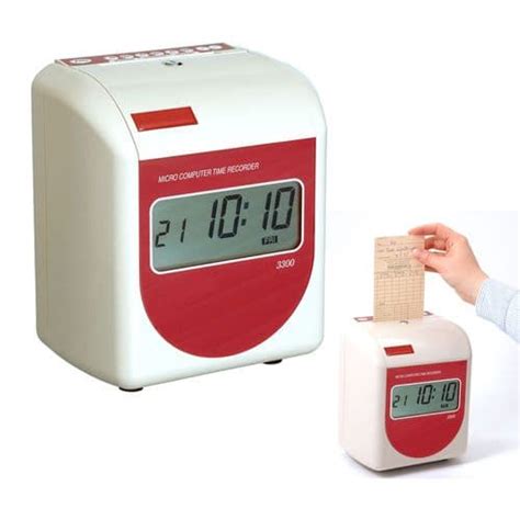 Acroprint 3300nx Automatic Time Recorder Clocking In Machine