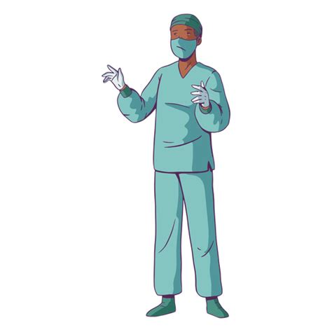 Doctor Illustration Surgery Transparent Png And Svg Vector File