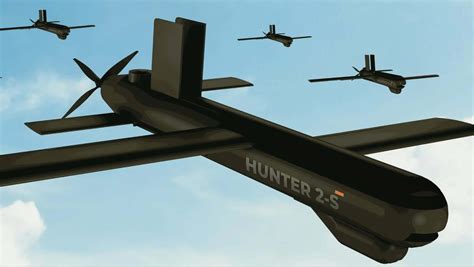 Drony Systemu Hunter 2 S Po Wystrzeleniu Z Wyrzutni Mają Zalać Wroga Całym Rojem