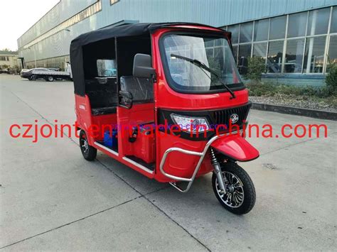 Tuk Tuk Bajaj 3 Rodas Triciclo Elétrico Automático Veículo 60v 1500w3000w Rickshaw Com Grande