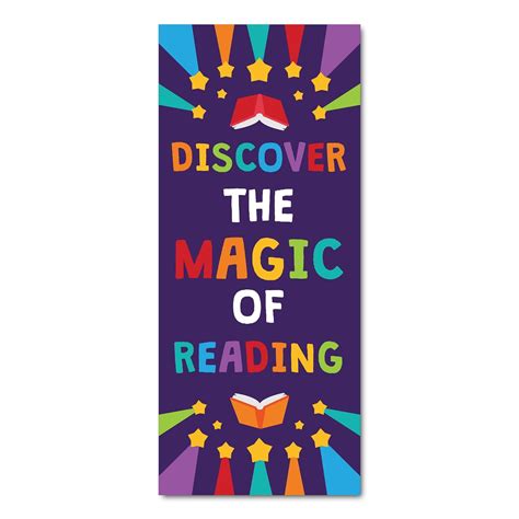 Classroom Door Decoration Kit Discover The Magic Of Reading Sproutbrite