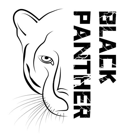 Black Panther Vector Png Images Vector Black Panther Png Vector Black