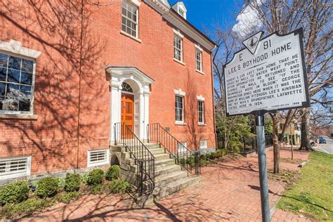 Photos Robert E Lees Childhood Home In Alexandria Gets 23m Price