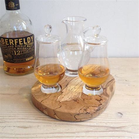 Whisky Glasses Spalted Beech Glass Stand Drinks Tasting Etsy Whisky