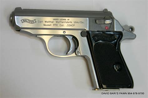 Walther Ppk 32 Acp Pistol Stainless For Sale At 12121092