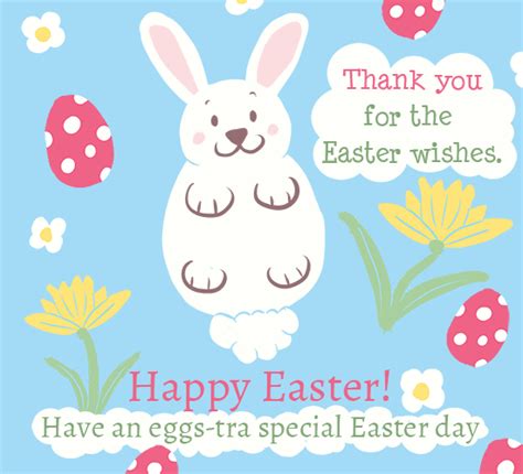 Pin By 123greetings Ecards On Easter Thank You Easter Wishes Happy