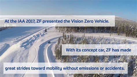 Zf Vision Zero Vehicle Sweden Arvidsjaur Winter Test Motor Car