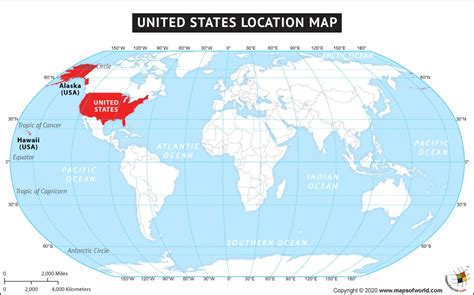 A World Map Of The United States Zoopmafille