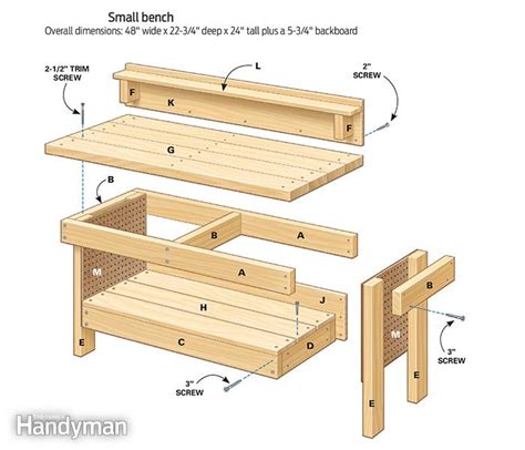 The workbench comes with everything a home handyman needs but elbow grease. Mini Classic DIY Workbench for Kids | The Family Handyman
