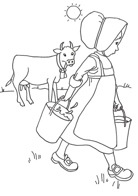 Free And Easy To Print Cow Coloring Pages Tulamama