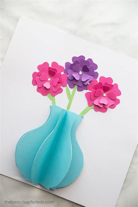 You can use it to layer. Paper Flower Craft - The Best Ideas for Kids