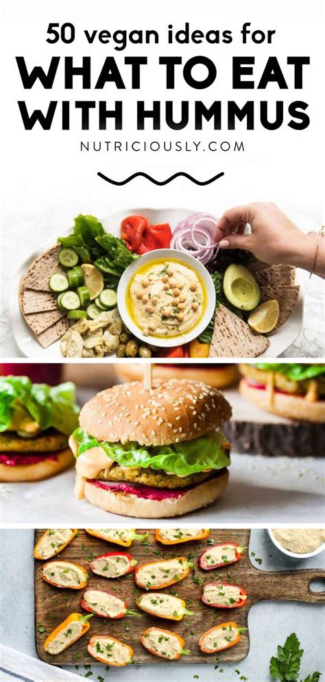 For this recipe, we used whatever vegetables we had in the fridge. 50+ Ideas for What to Eat With Hummus (Vegan Recipes ...