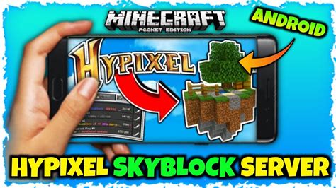 Hypixel Skyblock Server For Minecraft Pe Hypixel Skyblock Ip And Port