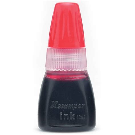 Stamps Xstamper Refill Ink Cs 10n 10cc Red Jaybel Office Choice