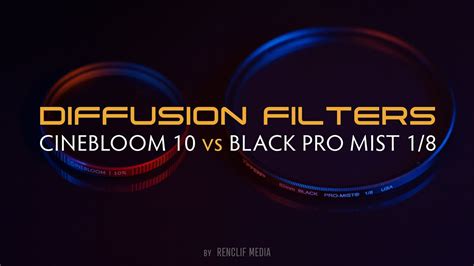 Diffusion Filter Comparison Moment Cinebloom Vs Tiffen Black Pro