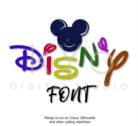 Disney Font Svg Alphabet Letters Bundle Cut Files For Cricut Design Sp
