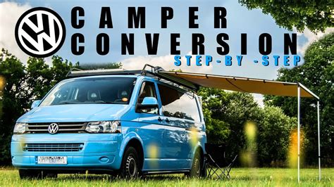 Diy Vw T5 Camper Conversion Start To Finish Van Life Uk 13