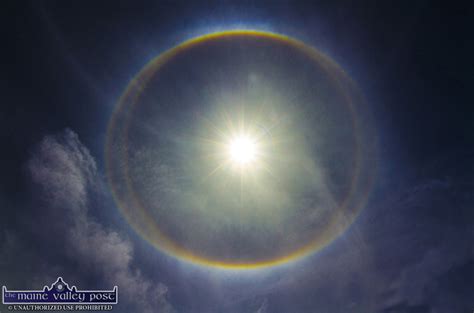 Rare Rings Around The Sun Today Explained The Maine Valley Post