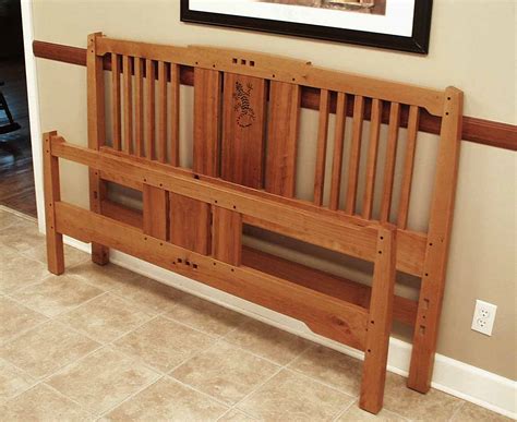 Woodwork king size bed plans dimensions pdf plans. Arts and Crafts Bed - FineWoodworking