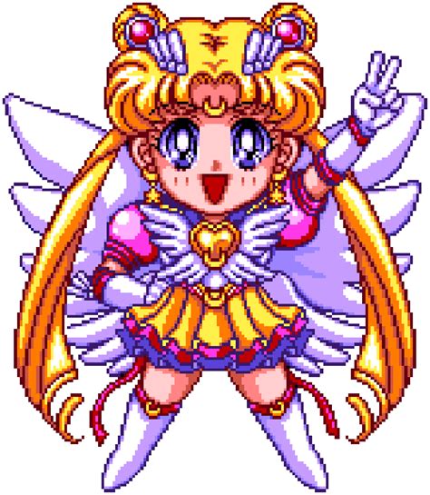 Sailor Moon Pixel Art  Wiffle