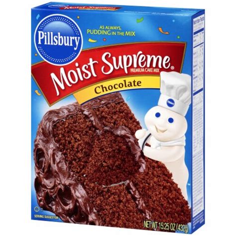Pillsbury Moist Supreme Chocolate Cake Mix 1525 Oz Qfc
