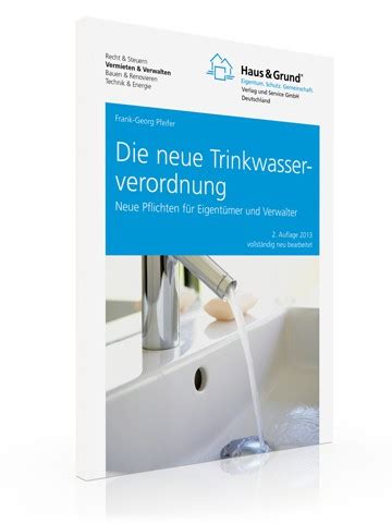 Mehr zu vereine in würzburg. Die neue Trinkwasserverordnung | Haus- und ...