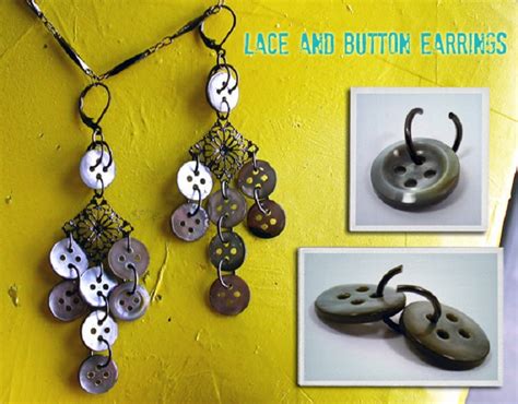 How To Make Button Earrings 28 Interesting Diys And Ideas Guide Patterns